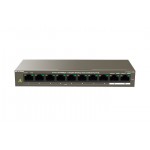 IP-COM (F1110P-8-102W) 8-Port10/100Mbps+2 Gigabit Desktop Switch With 8-Port PoE