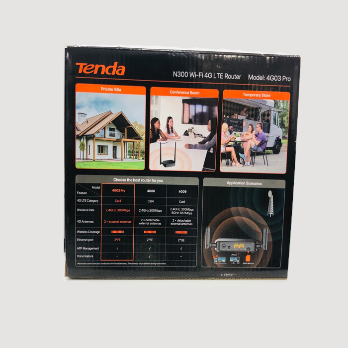 Tenda 4G03 Pro Call for Best Price +97142380921 in Dubai