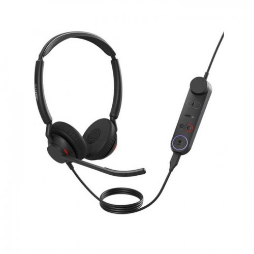 Jabra 5099-299-2159 Engage 50 II, USB-C MS Stereo Headset, Balanced Voice, 3 Microphone Design