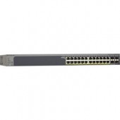 NetGear 24 Port All PoE+ (384-720W) Switch with 4 SFP Uplink Ports - GS728TPP