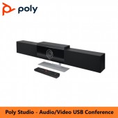 Poly 7200-85830-102  Studio - Audio/Video USB Conference, Soundbar with 4K Camera