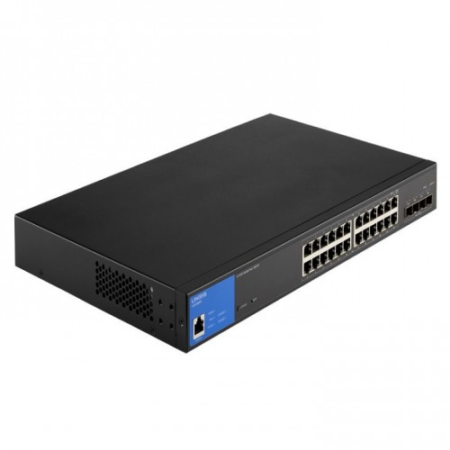 Commutateur PoE+ Gigabit géré 24 ports Linksys LGS328MPC