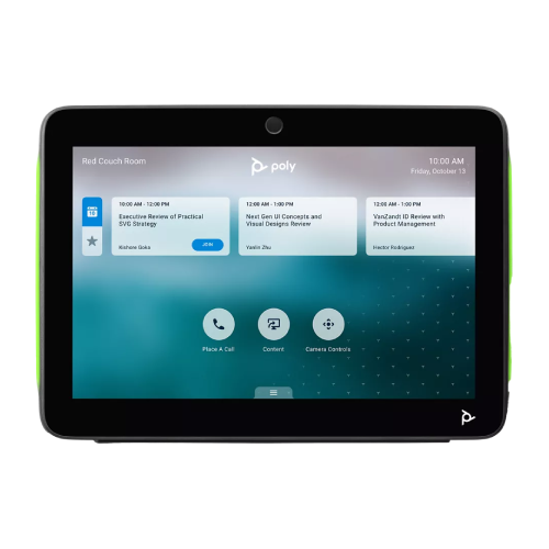 Poly TC10 Meeting Room Scheduling/Video Conferencing Touch Panel - 875K5AA