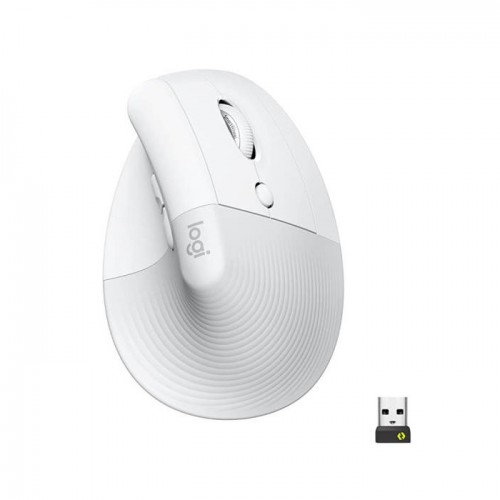 Logitech 910-006475 Lift Vertical Ergonomic Mouse, Logi Bolt USB Receiver, 4000 DPI Sensitivity