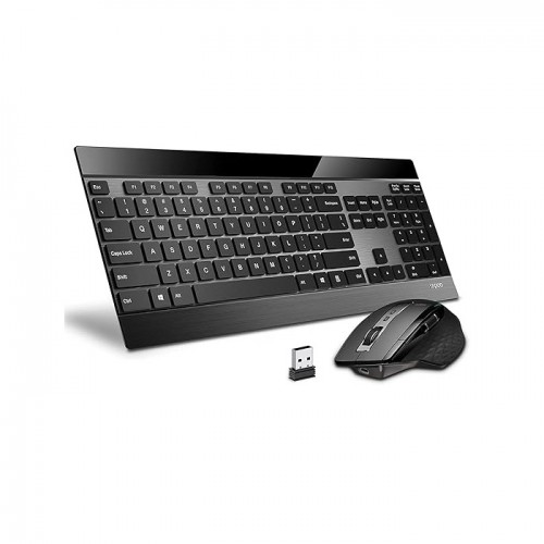 Clavier et souris sans fil multimode Rapoo 9900M - 19346