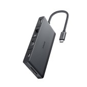 Anker 552 9-Port Type-C Hub with 4K HDMI & Power Delivery Black - A8373H11
