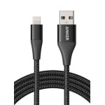 Anker A7123H12 (AUX) 3.5 mm Male To Male Audio Cable, Black 