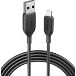 Anker A8813H11 Powerline III Lightning Cable-6ft, Black