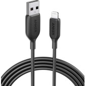 Anker A8813H11 Powerline III Lightning Cable-6ft, Black