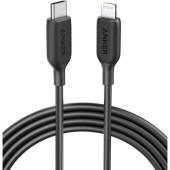 Anker A8833H11 PowerLine III USB-C to Lightning Cable (1.8m/6ft) – Black 