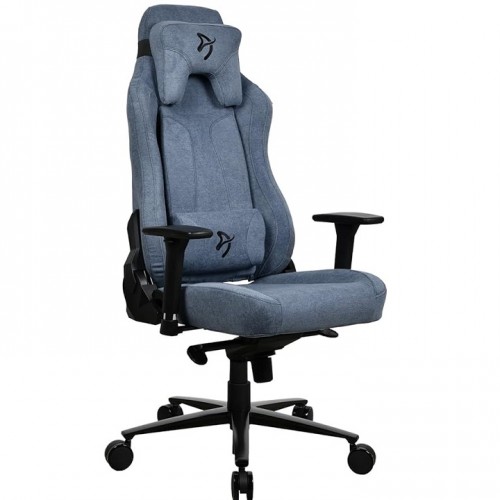 AROZZI VERNAZZA-SFB-BL Soft Fabric Gaming Chair -Blue