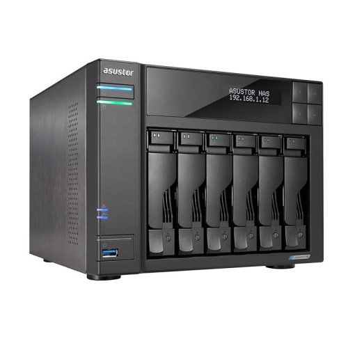 Asustor Lockerstor 6 Gen2 AS6706T - 6 Bay NAS