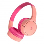 Belkin AUD002btPK Kids Hearing Protection Headphones - Pink