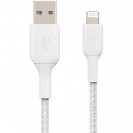 Belkin CAA002bt-1M-WH braided Lightning to USB-A Cable (1M , White)