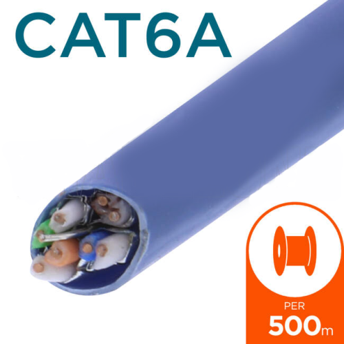 موليكس CAA-0322L-VL كابل PowerCat 6A U/FTP LS0H 500 متر بنفسجي
