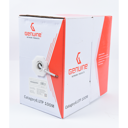 Genuine CAT6-UTP-23AWG100 CAT6 Cable UTP 23 AWG - 100mtr