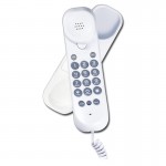 Uniden CE7104 Trimline with CID Corded Phone CE Approval - White