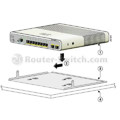 محول Cisco CMP-MGNT-TRAY Catalyst 3560-C