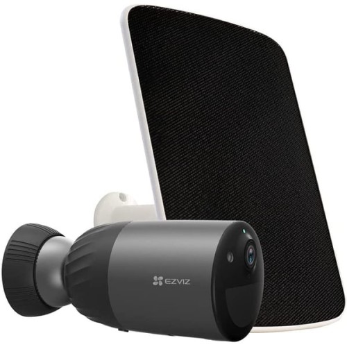Kit de caméra alimenté par batterie Ezviz CS-BC1C/SP avec énergie solaire - 306500112