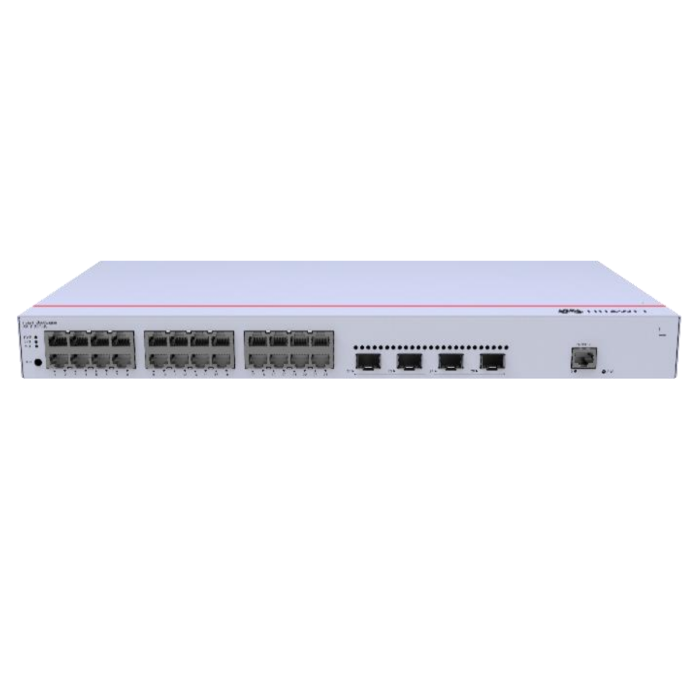 Switch de Distribución/Core Gigabit Administrable PoE Capa 3 / 24 puertos 10/100/1000 Mbps PoE / 4 Puertos 1GE SFP Uplink / ERPS / Rutas Estáticas / iStack / PoE Perpetuo / 400W / Administración Nube Gratis S310-24P4S - Código: S310-24P4S | Compra en Guadalajara