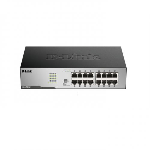 Switch de bureau non géré Gigabit 16 ports D-Link DGS-1016D
