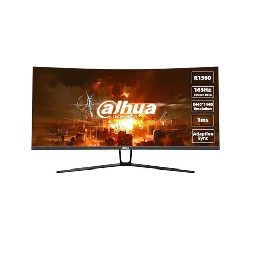 Dahua DHI-LM34-E330C 34 inch VA panel QHD curved 165Hz Ultra-narrow bezel Gaming Monitor