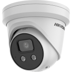 Hikvision (DS-2CD2346G2-ISU/SL(2.8mm) 4 MP AcuSense Strobe Light and Audible Warning Fixed Turret Network Camera