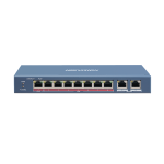 Hikvision (DS-3E0310HP-E) 8 Port Fast Ethernet Unmanaged POE Switch