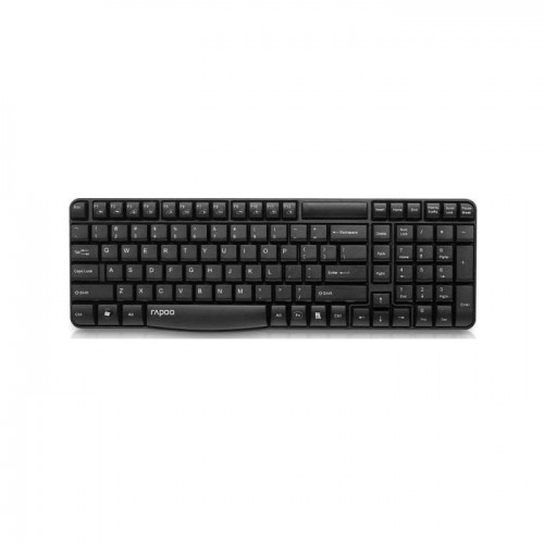 Rapoo E1050 Wireless Keyboard - BK - 12684