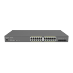 EnGenius (ECS1528FP) Cloud Managed 410W PoE+ 24 Port Network Switch with Surveillance Features