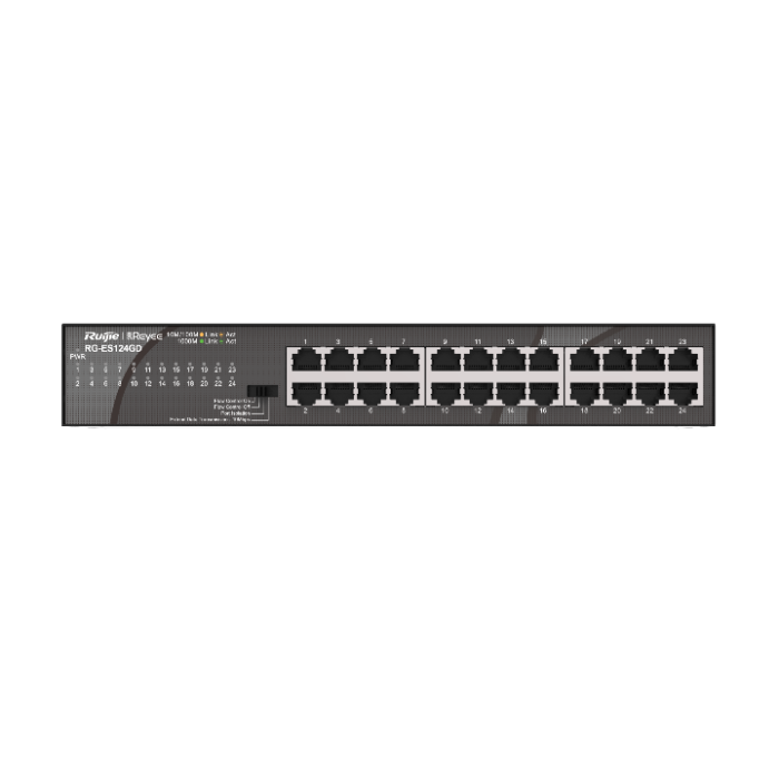 Ruijie RG-ES124GD 24-port 10/100/1000Mbps Unmanaged Switch image