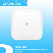 EnGenius Neutron EWS 11n Indoor Managed Access Point; 2x2 Dual-Band - EWS310AP