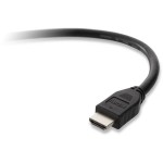Belkin F3Y017BT3M-BLK HDMI Standard Audio Video Cable 4K/Ultra HD Compatible 3M Black