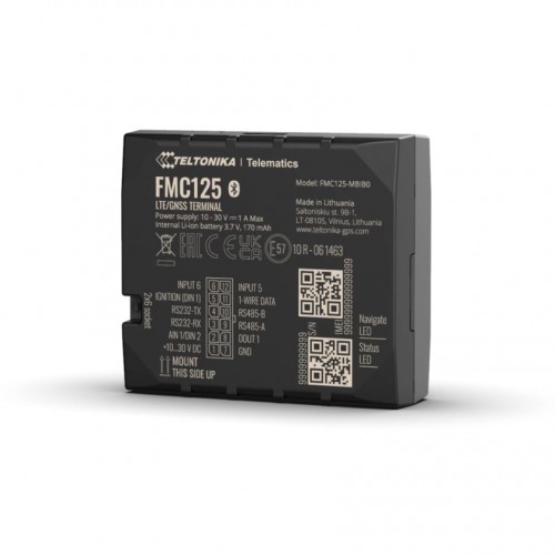 Teltonika FMC125 4G M1 2G Versatile 4G LTE Cat 1 tracker with RS232, RS485 interfaces