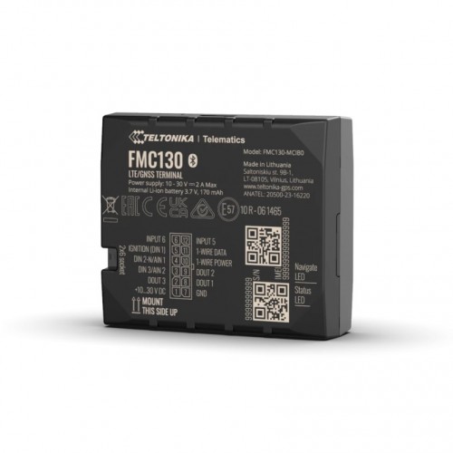Teltonika FMC130 Advanced 4G LTE Cat 1 tracker with flexible inputs
