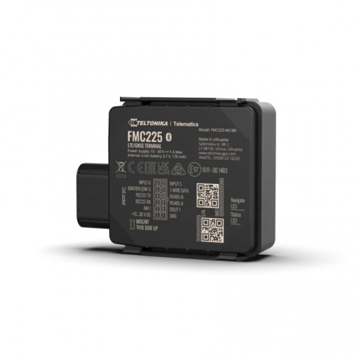 Teltonika FMC225 Water-resistant 4G LTE Cat 1 tracker with RS485, RS232 interfaces