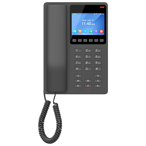 Grandstream GHP631W Hotel Phones with color LCD