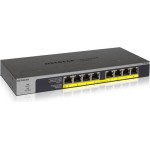 Netgear GS108LP-100AJS/GS108LP-100EUS 8-Port Gigabit Ethernet PoE+ Unmanaged Switch