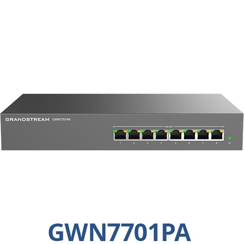 Grandstream GWN7701PA 8 Port Network Switch