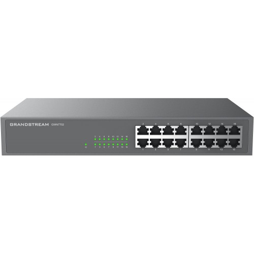 Grandstream GWN7702 16-Port Gigabit Unmanaged Switch