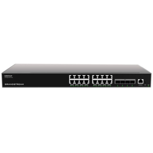 Grandstream GWN7812P Enterprise Layer 3 Managed PoE Network Switch