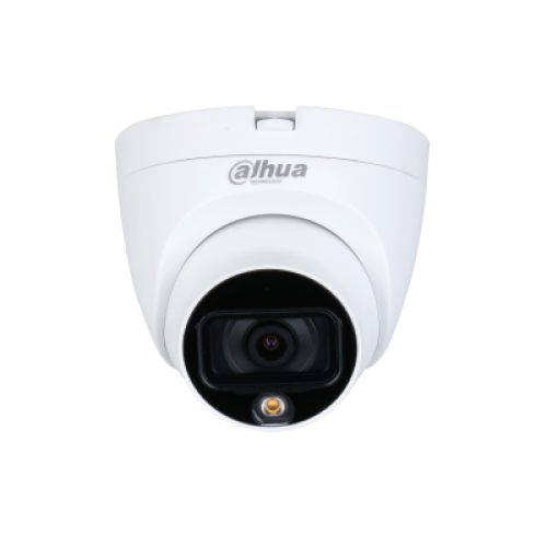 كاميرا داهوا HAC-HDW1509TLQ-LED بدقة 5 ميجابكسل كاملة الألوان HDCVI سريعة التركيب ومقلة العين
