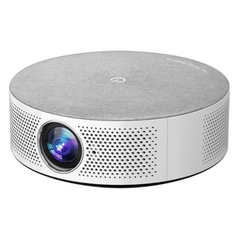 Le cinéma maison est doté d'un T60 4K, d'un système d'exploitation Android 9.0, d'une connexion Wi-Fi 2+64 G, de 750 lumens ANSI et d'un projecteur d'hologramme pour des visuels éclatants.