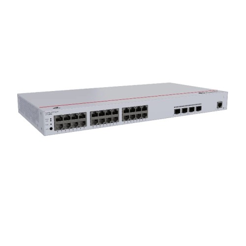 Huawei S220-24P4X 24*GE ports - 400W PoE+, 4*10GE SFP+ ports, built-in AC power Switch - 98012376