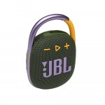 JBL Clip 4 Portable Bluetooth Speaker, Green