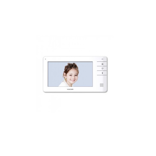 Kocom CC03-13, 4wire 7 Col Handsfree Monitor - White
