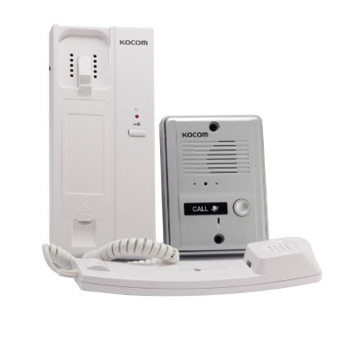 KOCOM IC54-3, 1-1 Audio Intercom Kit Metal Gate Station 612VDC Dual Voltage