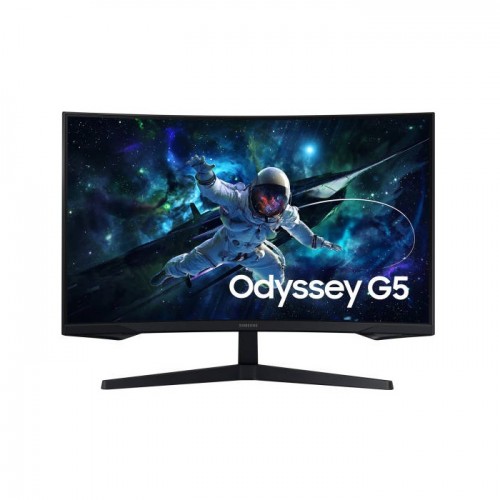 Samsung LS32CG552EMXUE Odyssey G5 G55C Curved Monitor, 32" QHD VA Display, 165Hz Refresh Rate