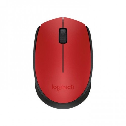 Logitech 910-004641 Wireless Mouse - Red/Black - M171