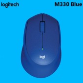 Logitech Wireless Mouse Slient Plus M330 Blue